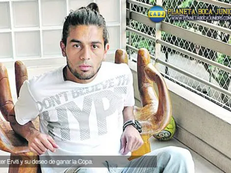 Erviti: “Todos esperamos el gol de Silva”