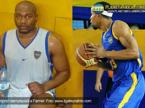 Raymond por Farmer para la serie contra Quimsa