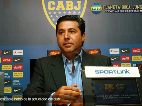 Angelici: "Boca va a pedir una prórroga para fichar a Cvitanich"