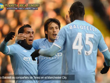 Balotelli pidió que traten a Tevez como antes