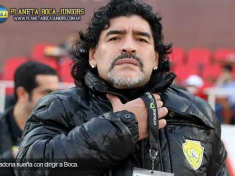 Maradona: “Amo a Boca, si me llaman voy caminando”