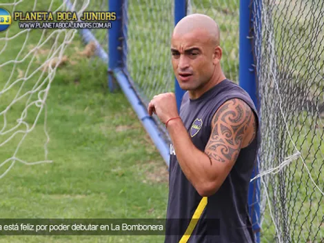 Silva: "No veo la hora de poder debutar con esta camiseta en La Bombonera"