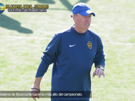 La Reserva empató y sigue firme arriba