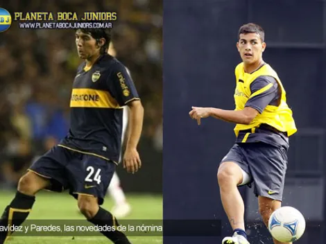 Benavídez y Paredes, dos que vuelven a concentrar