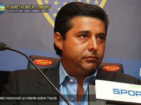 Angelici: "Estamos interesados en Yacob"