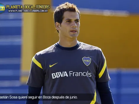 Sebastián Sosa: “Tengo el deseo de quedarme”