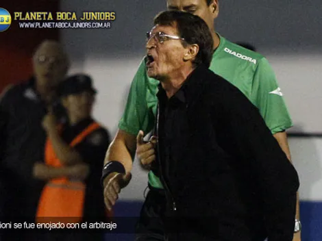 Falcioni: "Boca no tiene suerte con Laverni"