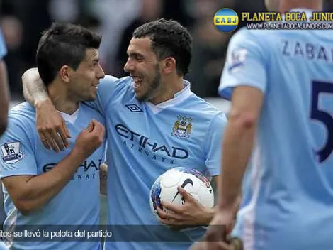 Hat-trick de Tevez