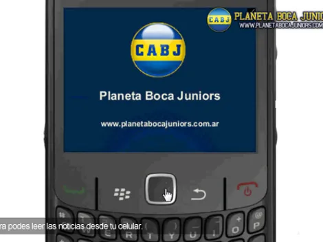 Boca, en tu celular