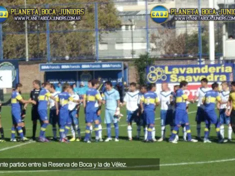 La Reserva empató con Vélez en un partido clave