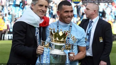 ¡Tevez campeón con el City!