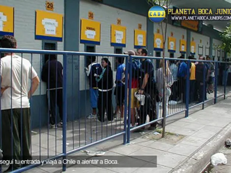 Conseguí tu entrada y alentá a Boca en Chile