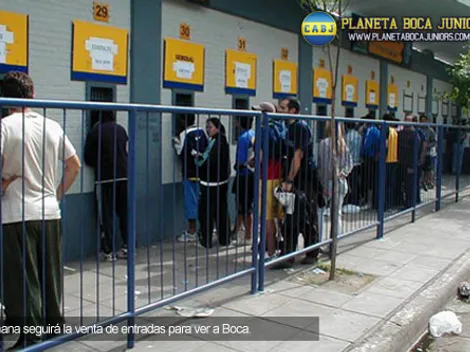 Mañana seguirá la venta de entradas