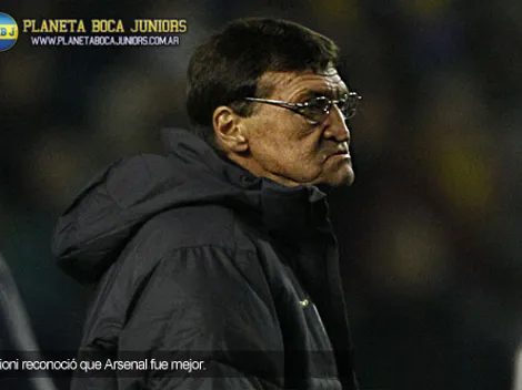 Falcioni: "Arsenal nos superó bien"