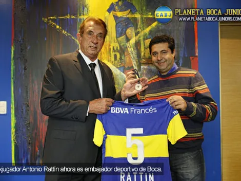 Rattín, presentado como embajador deportivo