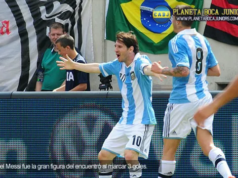 Con Messi es robo