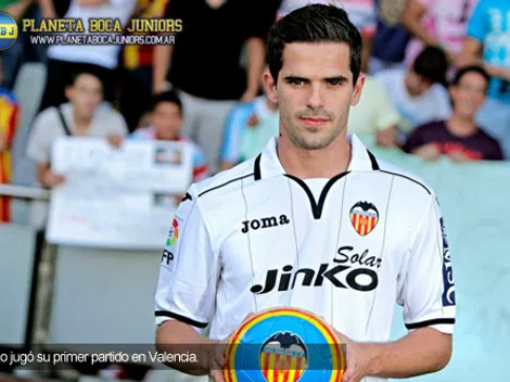 Gago debutó en el Valencia