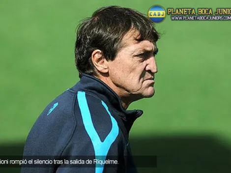 Falcioni: “Román tiene las puertas abiertas de Boca”