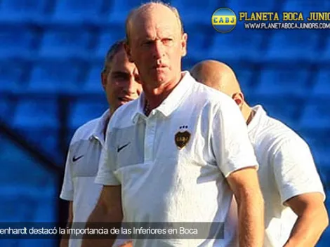 Regenhardt: "En el último tiempo, Boca se mantuvo gracias a las Inferiores"