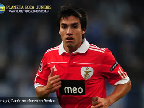 Gol de Gaitán en el Benfica