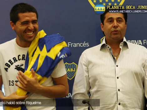Angelici: “No va a haber rescisión en el contrato de Riquelme”