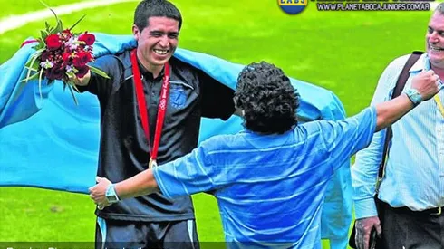 Maradona a Riquelme: "Si estás vacío, llenate"