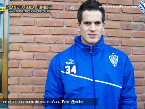 Sebastián Sosa ya se entrenó con Vélez
