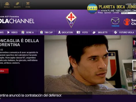 Oficial: Roncaglia, nuevo jugador de Fiorentina