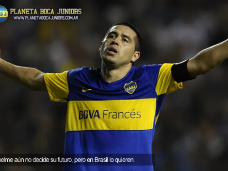 El futuro de Riquelme, ¿en Brasil?