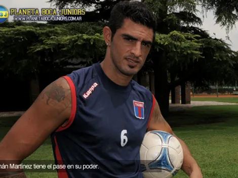 Boca, interesado en Román Martínez