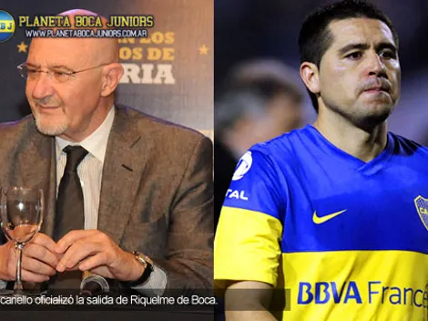 Confirmado: Riquelme no continuará en Boca