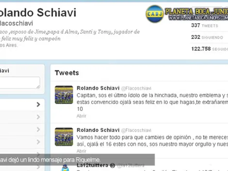 Schiavi: "Vamos a hacer todo para que cambies de opinión"