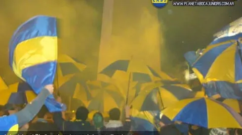 Banderazo en apoyo a Riquelme