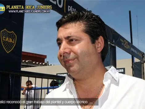 Angelici: “Falcioni va a seguir”