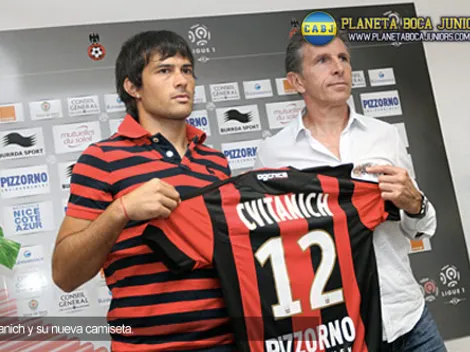 Cvitanich fue presentado en el Niza