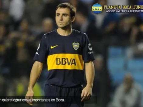 Albín: “Quiero ser campeón con Boca”