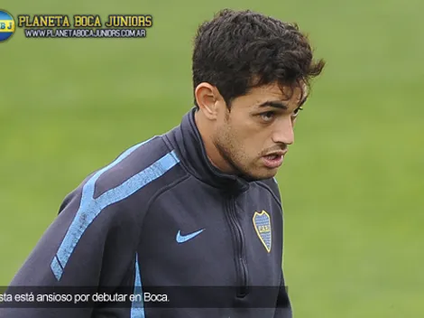 Acosta: “Tengo muchas ganas de jugar”