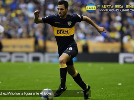 Sánchez Miño: “Es un honor jugar en Boca”