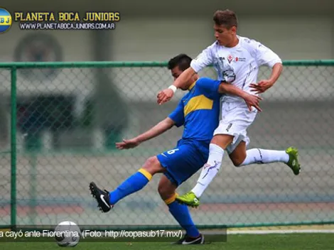 El Sub 17 no pudo con Fiorentina
