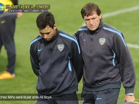 Concentrados ante All Boys