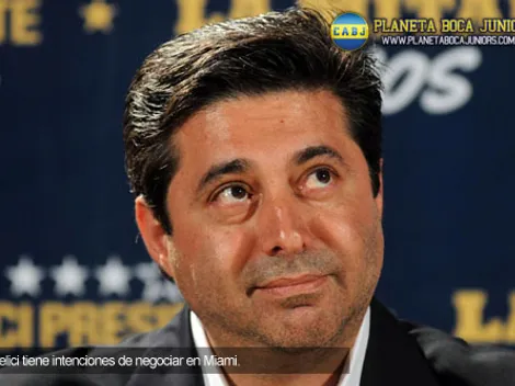 Angelici negocia en Estados Unidos