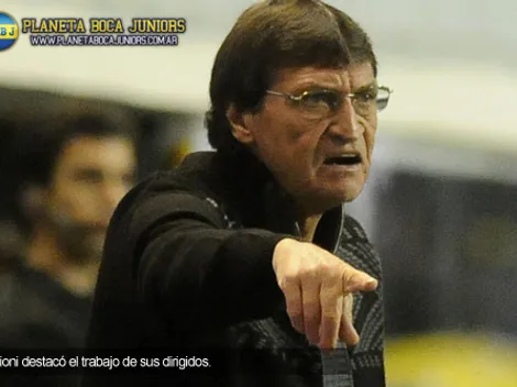 Falcioni: “Jamás voy a decir algo en contra de los que piden por Riquelme”