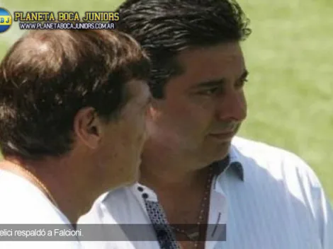 Angelici: "Ojalá Falcioni sea el técnico en toda mi gestión"