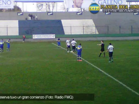 La Reserva arrancó con goleada