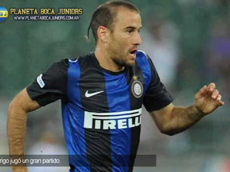 Palacio, figura en la victoria del Inter