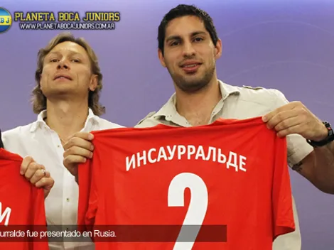 Insaurralde fue presentado en Rusia