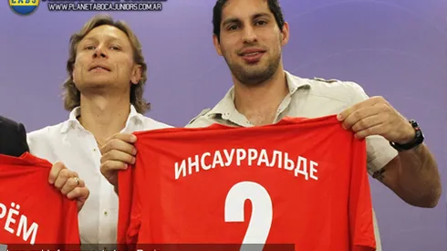 Insaurralde fue presentado en Rusia