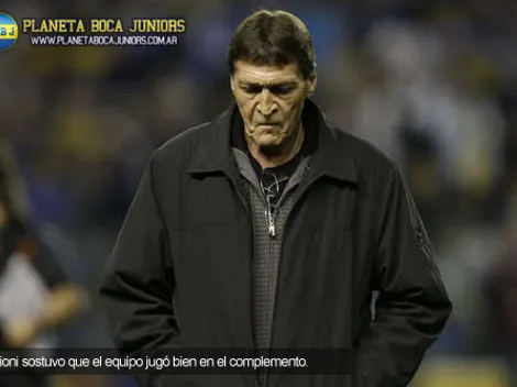 Falcioni: “Jugamos un gran segundo tiempo”