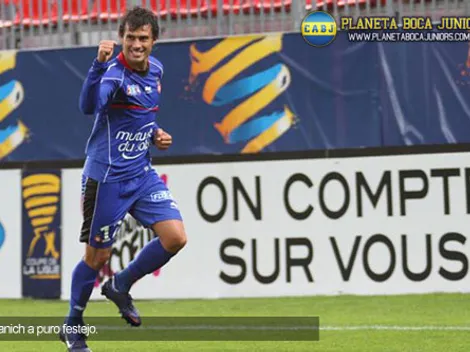 Cvitanich anotó dos goles en la victoria del Niza