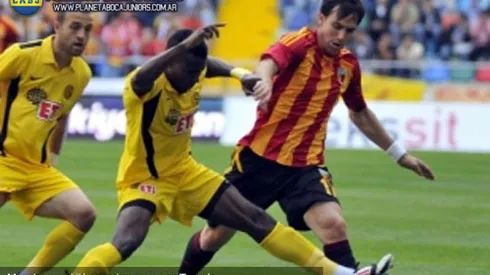 Mouche festejó en Turquía